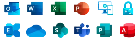 Microsoft Office 365 Logos