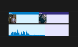 L Cut Beispielgrafik